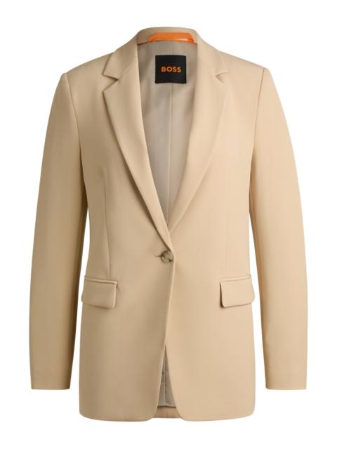 FITTED BLAZER IN STRETCH FABRIC