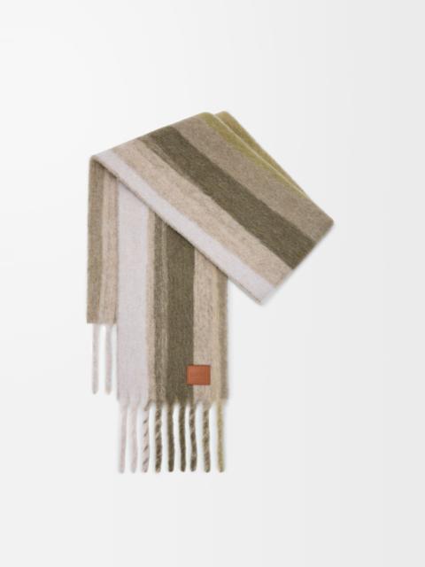 Scarf in alpaca and wool blend