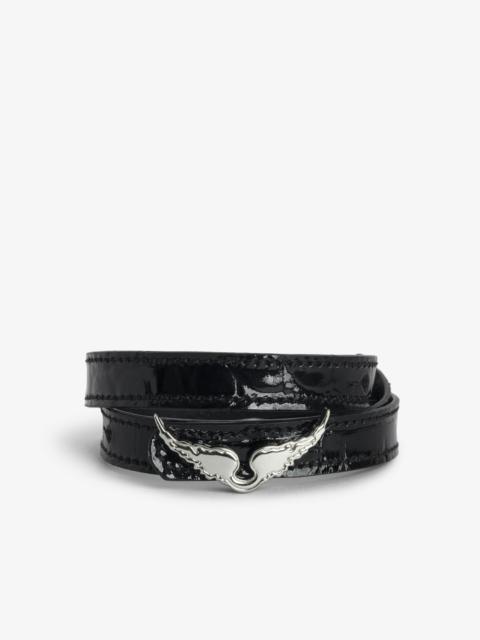 Rock Leather Bracelet