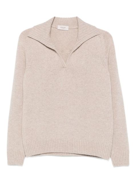 turtleneck collar sweater