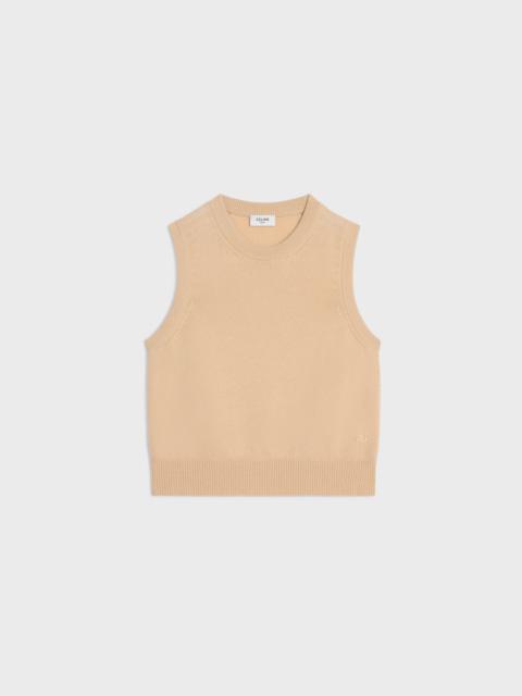 crew neck sweater in scottish cashmere