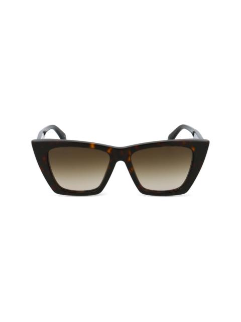 tortoiseshell cat-eye sunglasses