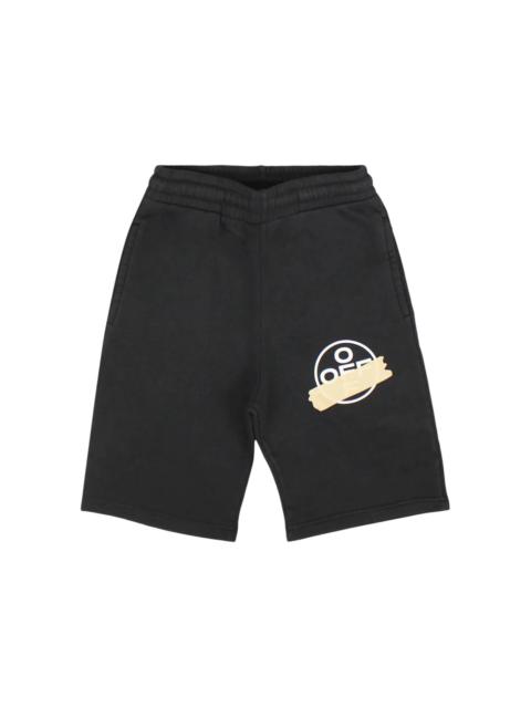 OFF-WHITE Tape Arrow Logo Shorts Black