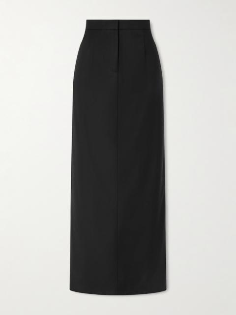 Fey Wool-blend Maxi Skirt