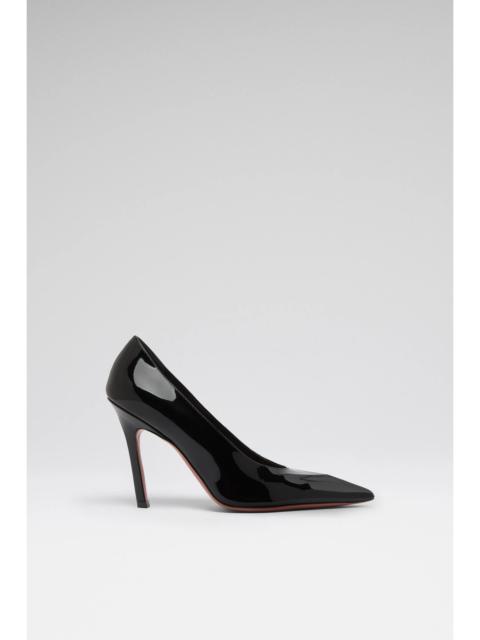 CHRISTINE PUMP 100 BLACK PATENT