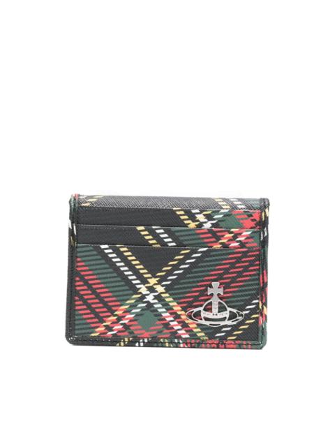 tartan-plaid cardholder