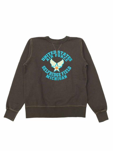 SET-IN CREW SWEATSHIRT - U.S.A.F. SELFRIDGE FIELD - BR69630