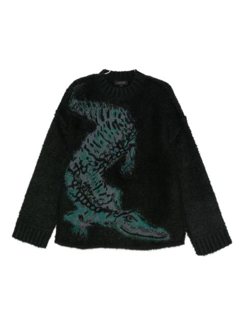 jacquard sweater