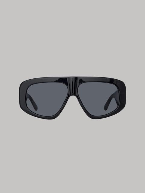 Milano Oversized Sunglasses in Black