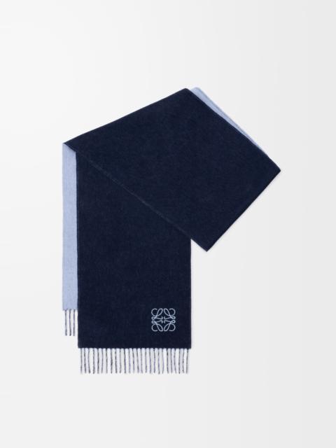 Scarf in wool and cashmere