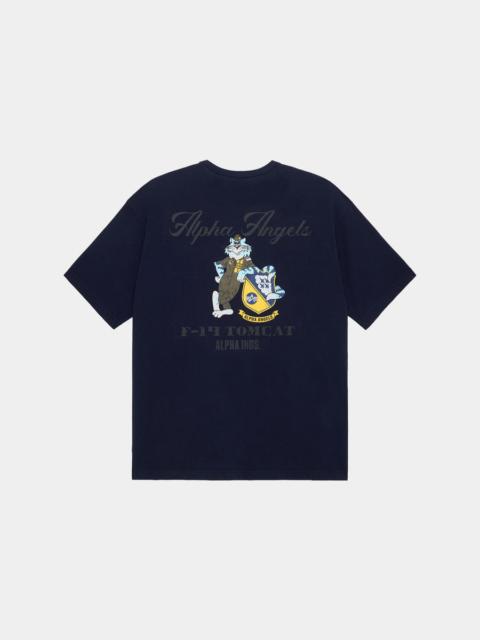 RELAXED ALPHA ANGELS TEE