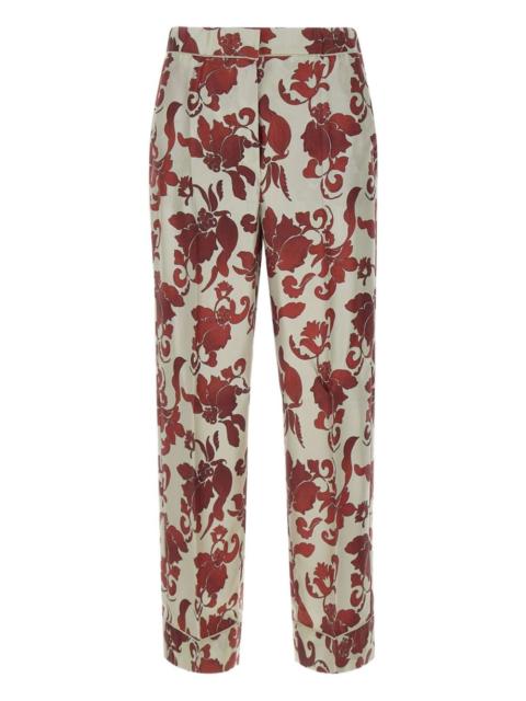 silk trousers