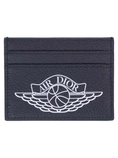 Dior x Jordan Wings Card Holder (4 Card Slot) Navy