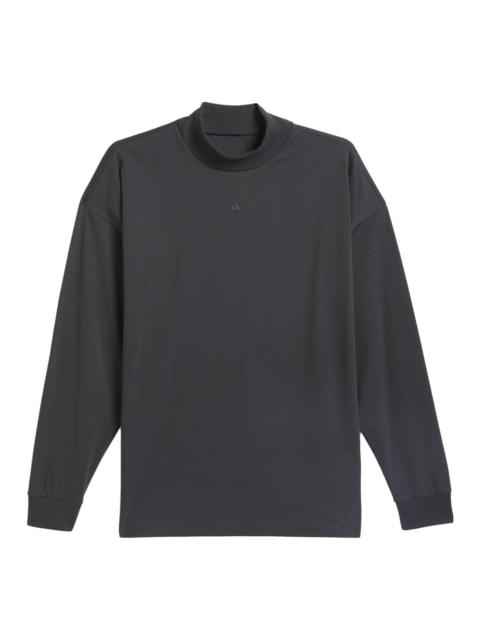 adidas Basketball Long Sleeve Tee 'Carbon' IN9561