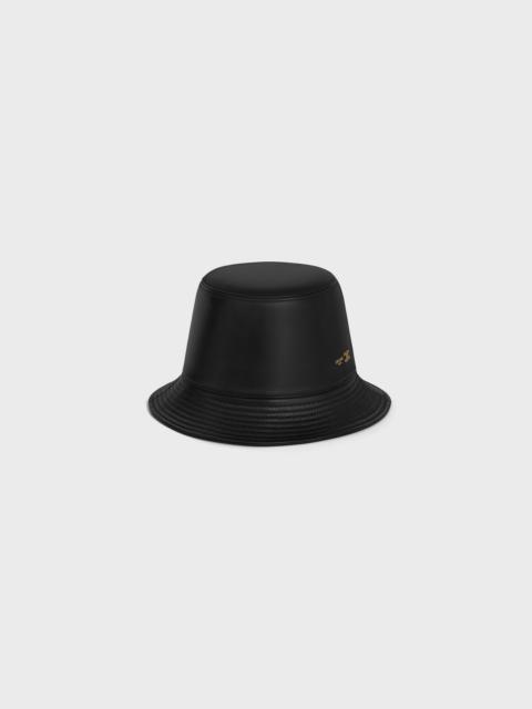 bucket hat IN soft lambskin