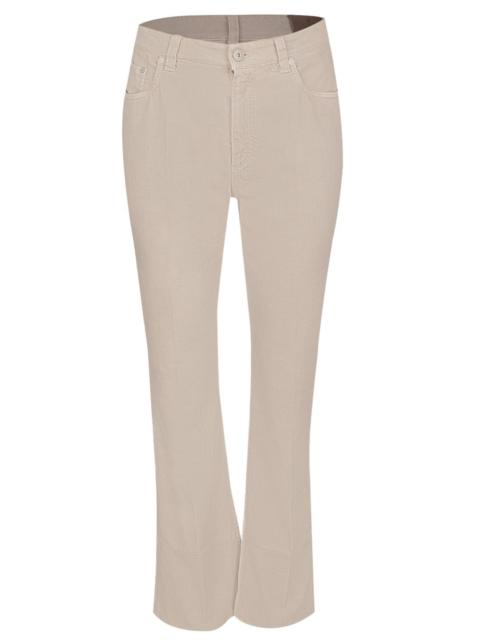 Inset Barrel Hem Jean