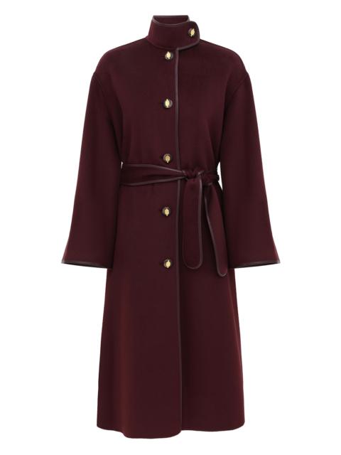 LUNA WOOL WRAP COAT