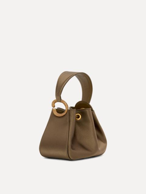 CRYSTAL PAVÉ NANO O HANDLE BAG