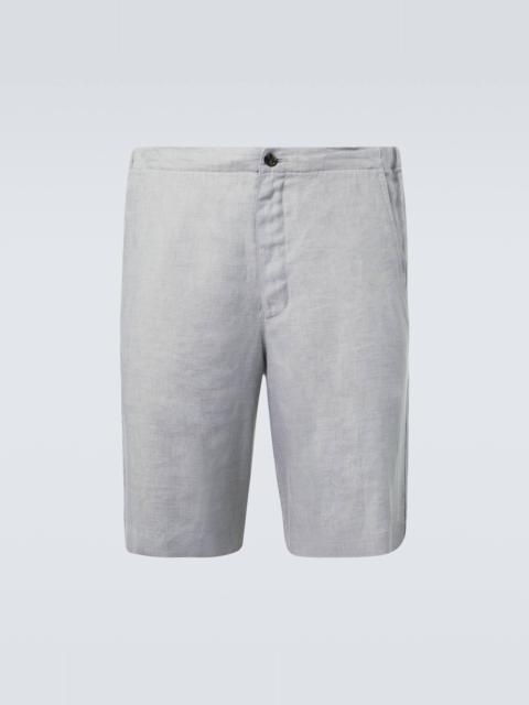 Nolan flax Bermuda shorts