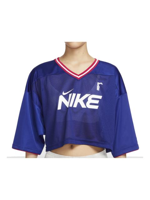 (WMNS) Nike Sportswear Jersey 1972 'Blue' HF6288-455