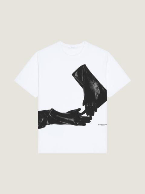 T-SHIRT IN COTTON WITH SURREALISM PRINT