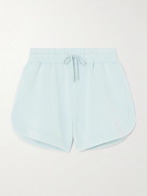 Ollie stretch-jersey shorts Light blue