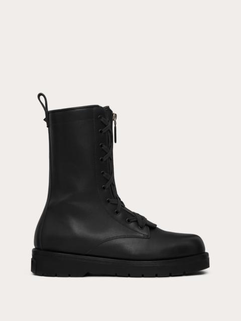 CALFSKIN XCOMBAT BOOTS 40MM