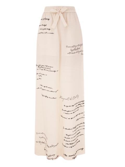 DREAM EMBROIDERED PANT