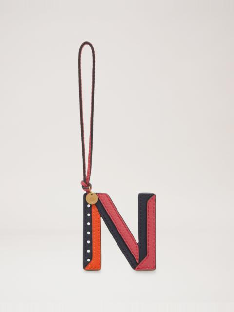 Tri-Colour Leather Keyring - N
Midnight Silky Calf
