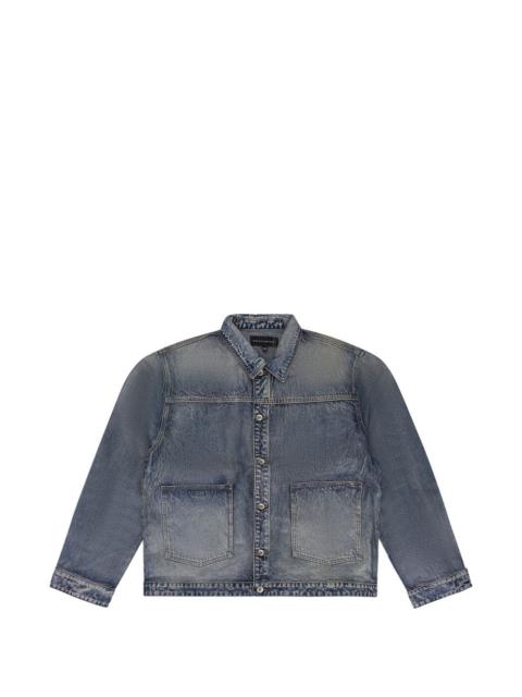 waxed denim jacket