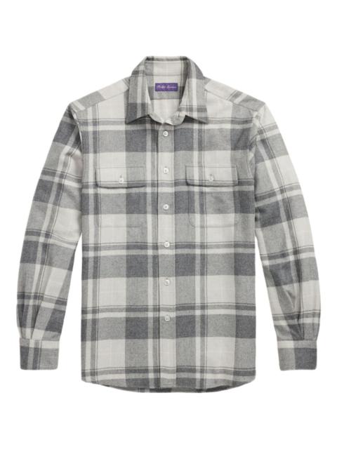 checked pocket shirt