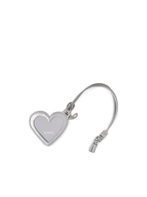 heart-shaped charm