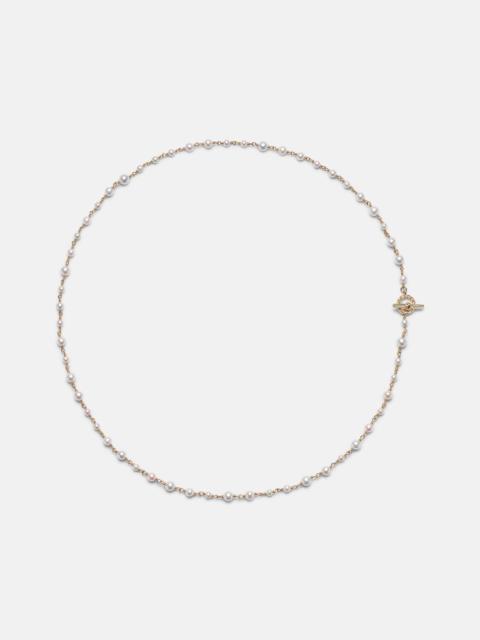Pearl Classics 18kt gold necklace with pearls