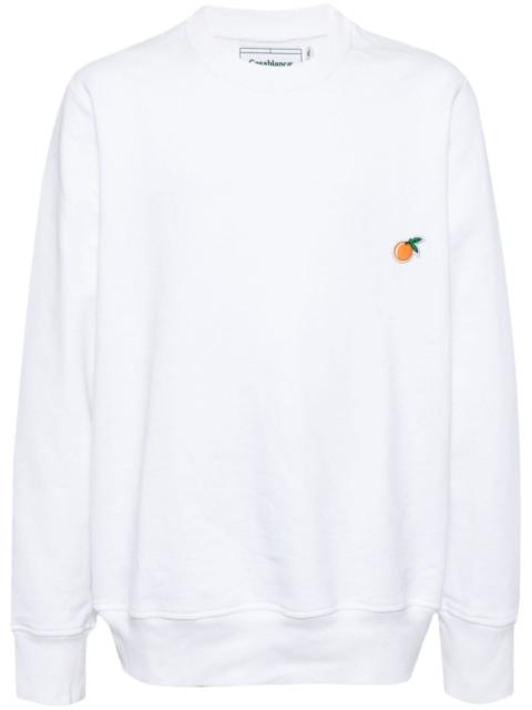 appliqué sweatshirt