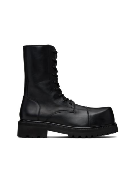 Black Stomp Compact Boots