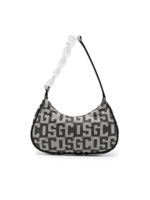 monogram chain-link shoulder bag