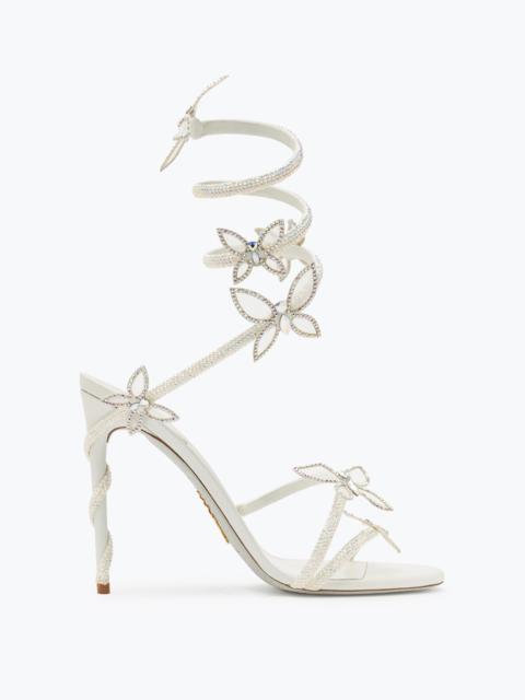 Margot Crystal White Sandal 105