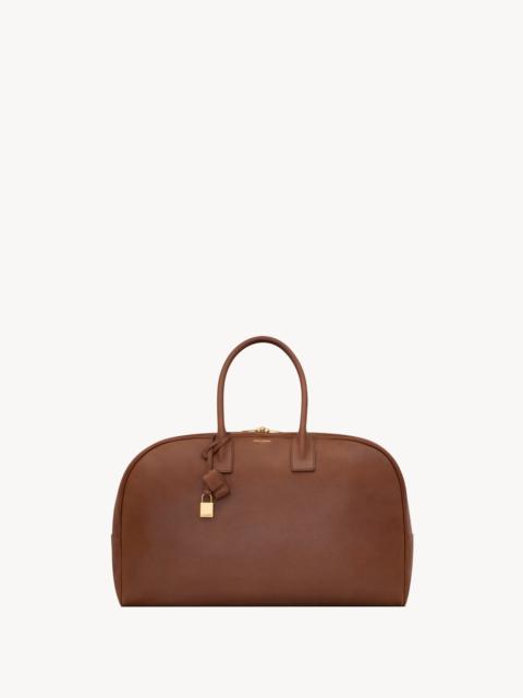 BOWLING DUFFLE BAG IN SMOOTH LEATHER