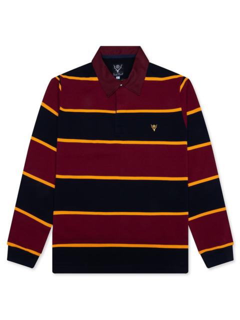 RUGGER SHIRT - BURGUNDY