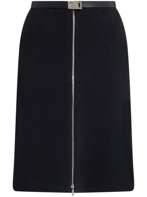 logo buckle skirt