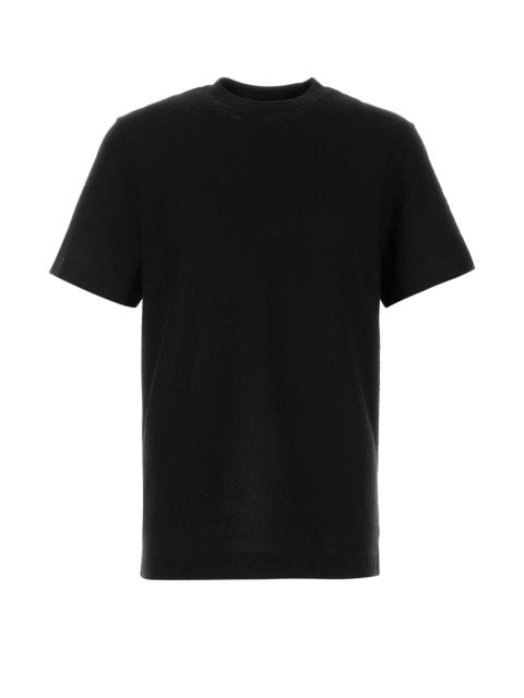 Black cotton t-shirt