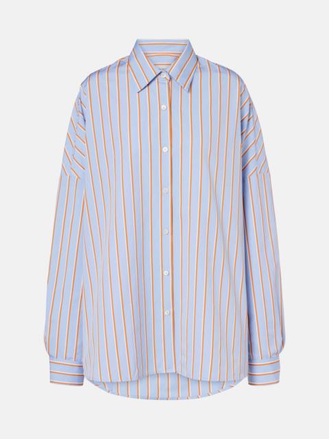 Striped cotton shirt