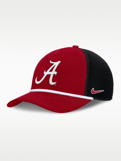 Alabama Primetime Rise Men's Nike College Trucker Adjustable Hat