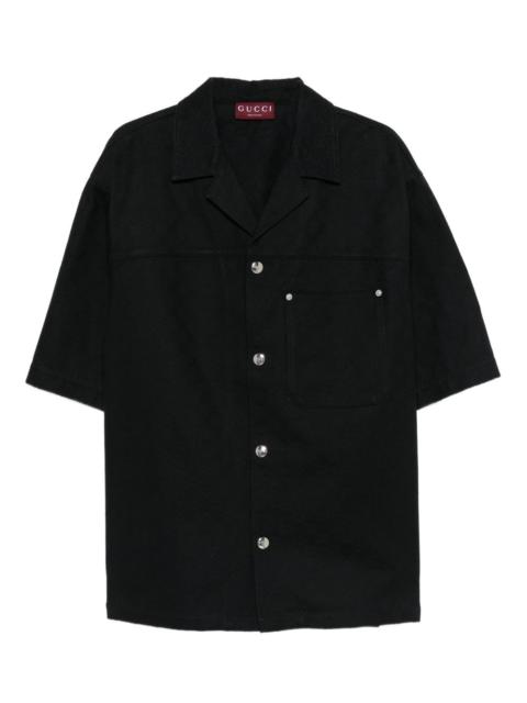 short-sleeve button shirt