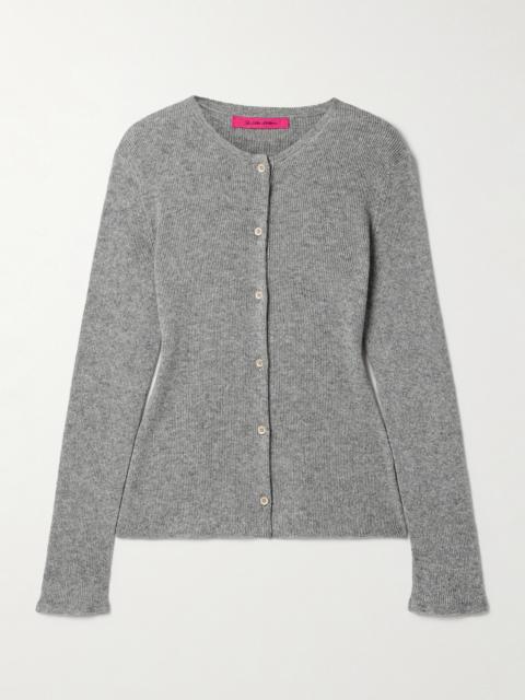 Delicash Ribbed Cashmere And Silk-blend Cardigan