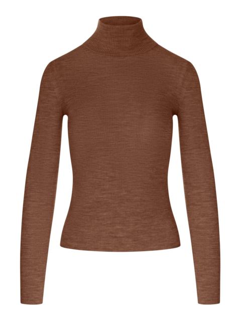 WOOL-BLEND TURTLENECK