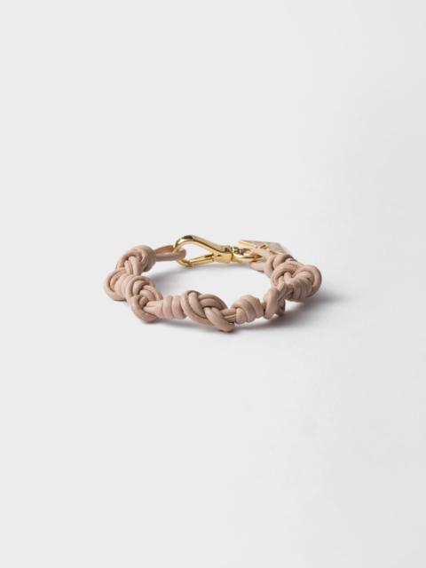 Nappa leather bracelet