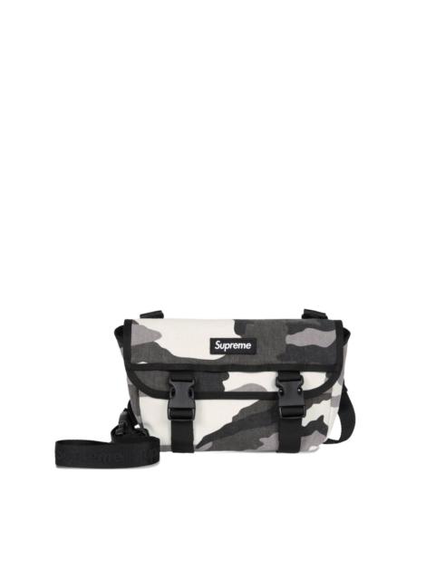 mini canvas messenger bag