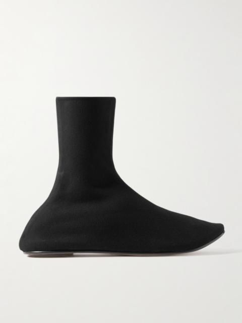 Louis Stretch-ponte Sock Boots