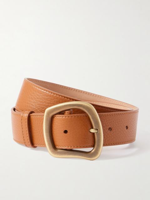 Simone Textured-leather Belt